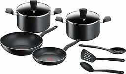 Tefal Naczynia kuchenne 9 sztuk, patelnia 24 cm