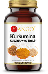 Yango Kurkumina Kadzidłowiec i Imbir, 90 kapsułek