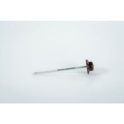 Gwoździe zwykłe do płyt falistych brązowe 400 sztuk