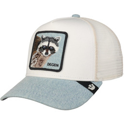 Czapka Trucker Denim Degen by Goorin Bros., biały,