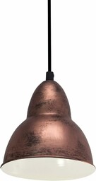 Eglo Lampa wisząca, Truro, stal, E27, antyczna miedź,