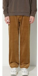 Gramicci spodnie sztruksowe Corduroy Gramicci Pant kolor brązowy