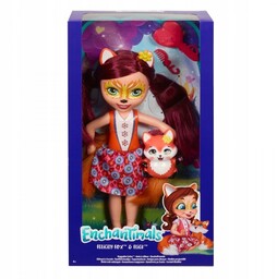 Enchantimals lalka Felicity lisek FRH53