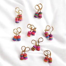 Pakamera Kolczyki : SUMMER collection: masa perłowa :