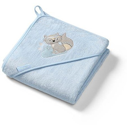 BabyOno Okrycie kąpielowe bambusowe ręcznik z kapturkiem NATURAL