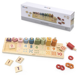 Viga Toys Viga Polarb Drewniane Liczydło Sorter Nauka