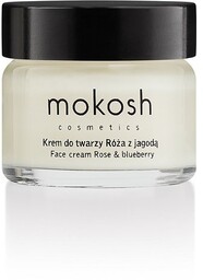 Mokosh, krem do twarzy róża z jagodą, 15