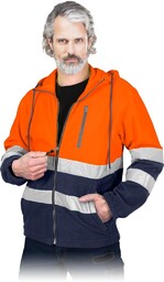 POLSTRIP-HD - Bluza polarowa z pasami odblaskowymi