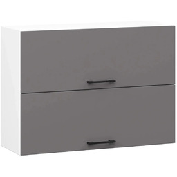 Elior Szara nowoczesna górna szafka do kuchni 80