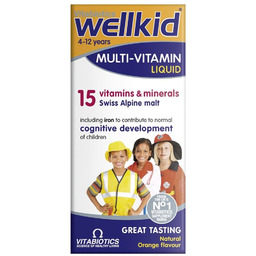 Wellkid Multi-Vitamin Liquid multiwitamina w płynie suplement diety