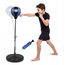 Stojąca Gruszka 72-102 CM Bokserska Dla Dziecka Czerwona