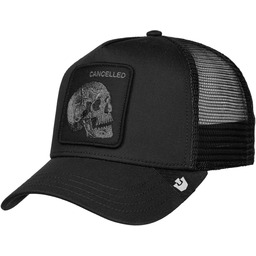Czapka Trucker Tonal Skull by Goorin Bros., czarny,