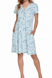 Koszula Nocna Doctor Nap TCB.9930 niebieska