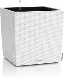 Lechuza Donica, System Nawadniania, Cube Domek 40 Biały,