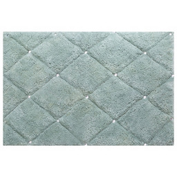 Dywanik Łazienkowy CHIC2 Wzór Geometryczny 60X90 Miętowy