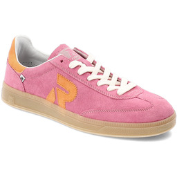 Rieker Różowe Sneakersy Modne Obuwie Damskie