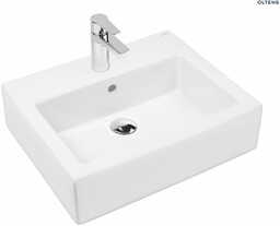 Oltens Susa umywalka 50x41 cm wisząca biała 41403000