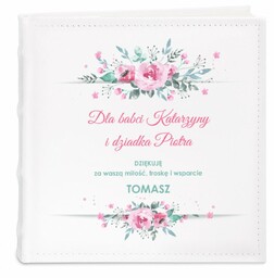 Album na zdjęcia z nadrukiem dla babci