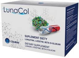 Colway LunaCol Suplement diety Lunazyna, Lizozym, Beta-D-Glukan 60