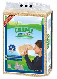 Chipsi Classic PLUS 60l 3,2 kg - trociny