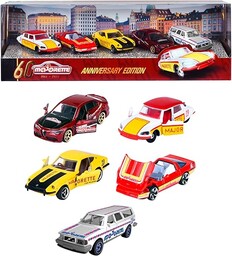 Majorette 212054101 Zestaw upominkowy 60 LAT 1:64