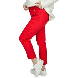 Damskie eleganckie spodnie kolorowe cygaretki VALERIA-42