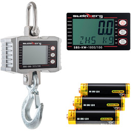 Waga hakowa podwieszana do 1000kg / 0,5kg LCD