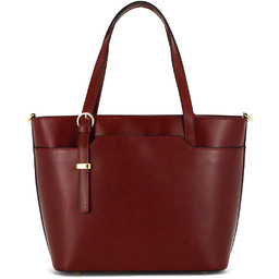 Vera Pelle damska shopper skóra naturalna torebka