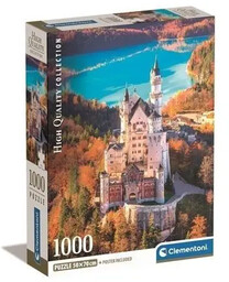 Puzzle 1000 Compact Neuschwanstein - Clementoni