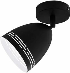 EGLO Spoty, czarny, biały