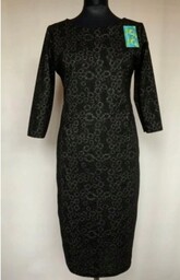 Czarna Sukienka Pogrzeb Zaloba Plus Size Xxxl