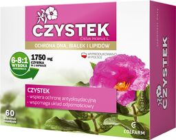 Czystek, 60 kapsułek twardych