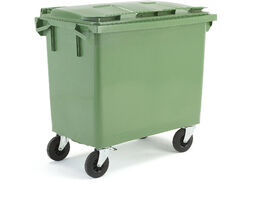 Mobilny kontener na odpady CLASSIC, 1210x1255x770 mm, 660