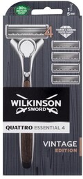 Wilkinson Sword Quattro Essential 4 Vintage Edition maszynka
