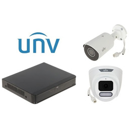 No Name Zestaw do monitoringu KIT-NVR501-04B+IPC2128LE-ADF28KM-H+IPC3624LE-ADF28 2 kamery