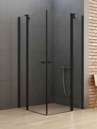 NEW TRENDY K-0558 Kabina prysznicowa NEW SOLEO BLACK