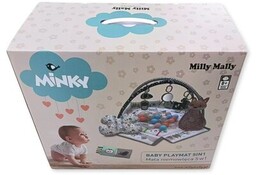 MILLY MALLY Mata edukacyjna GrowUp Minky 5w1 6141