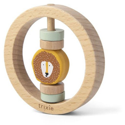 PPD, Drewniana grzechotka, Mr Lion, brązowy