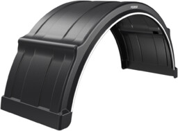 Błotnik do naczepy 19,5-24,5" DOMAR DK4175 nadkole 1300/460mm