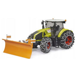 03018 Traktor Claas Axion 950 Z Pługiem