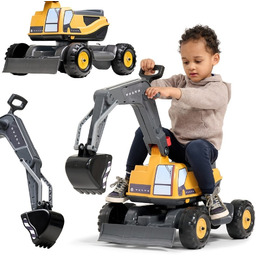 FALK Koparka Przegubowa Volvo Obrotowa Kabina Łopata Pług