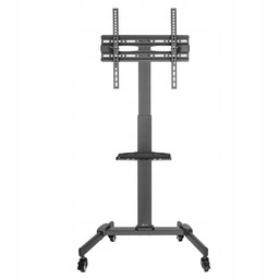 Techly Stojak mobilny do Tv 32-55cali, 35kg, półka