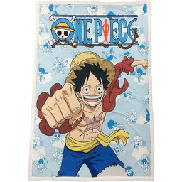 One Piece Pled Sherpa Luffy 100x150cm