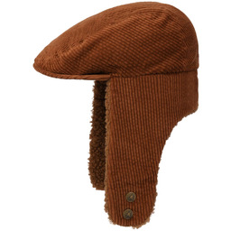 Kaszkiet Cozy Cord by Kangol, koniak, cm
