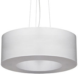 Lumes Biały designerski żyrandol z regulacją wysokości -