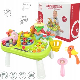 LT474 KREATYWNY STOLIK ZABAW MANUALNYCH STOLICZEK EDUKACYJNY