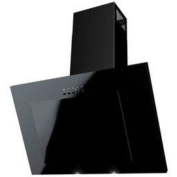 Okap kominowy wertykalny, czarny 50 cm CUBA