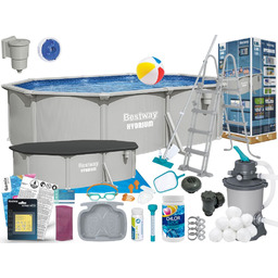 Basen Bestway 500x366x122 Ogrodowy Stelażowy 56586 21w1