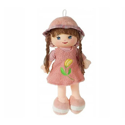 LALKA SZMACIANA MIĘKKA LALKA SZMACIANKA PRZYTULANKA 43CM