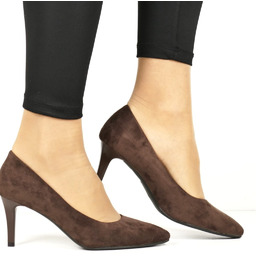 DAMSKIE CZÓŁENKA SZPILKI NA NISKIM OBCASIE SERGIO LEONE